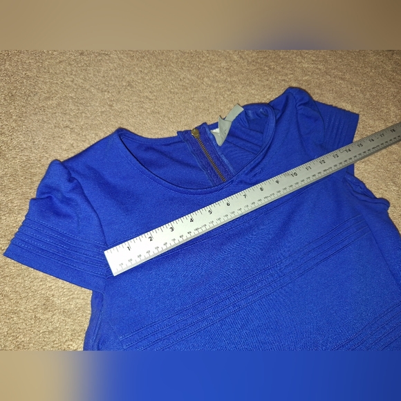GIRLS FROM SAVOY / SIZE 6 / ROYAL BLUE / WOMENS SHORT SLEEVE DRESS - Picture 11 of 13
